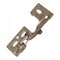 Youngdale Antique Brass 1/4 in. Overlay Self-Closing Hinge, PK 10 54.105.03x10 - alternate 1